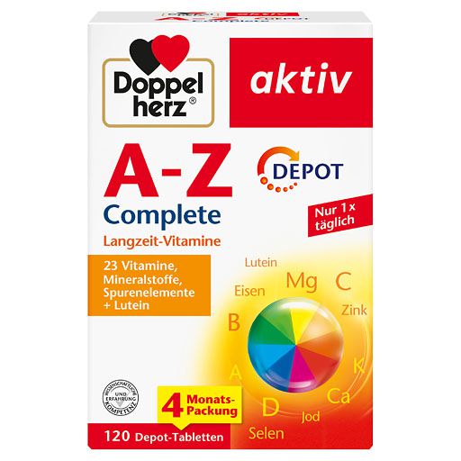 DOPPELHERZ A-Z Complete Depot Tabletten 120 St  