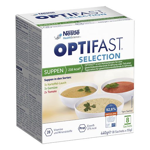 OPTIFAST Selection Suppen Pulver 8 St  
