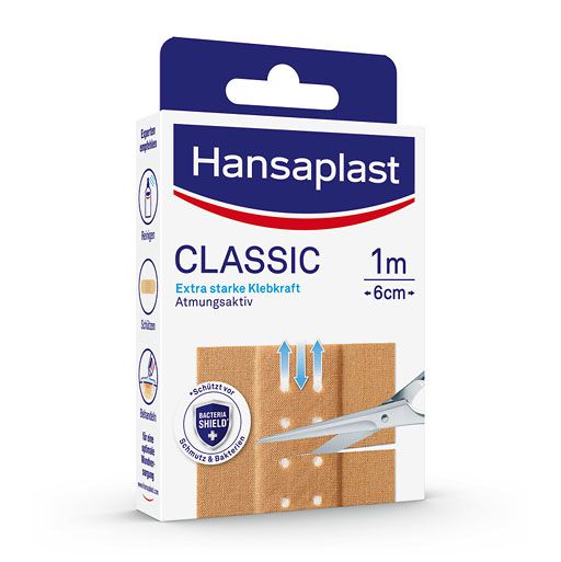 HANSAPLAST Classic Pflaster 6 cmx1 m 1 St