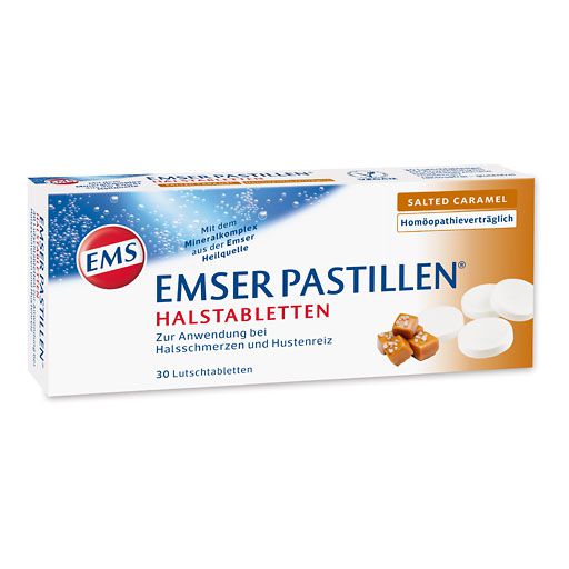 EMSER Pastillen Halstabletten salted Caramel 30 St