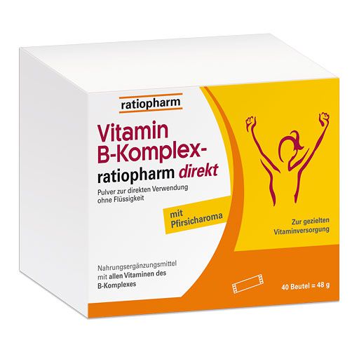 VITAMIN B-KOMPLEX-ratiopharm direkt Pulver 40 St