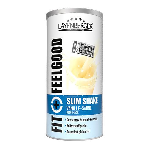 FIT+FEELGOOD Slim Shake Vanille-Sahne Pulver 396 g