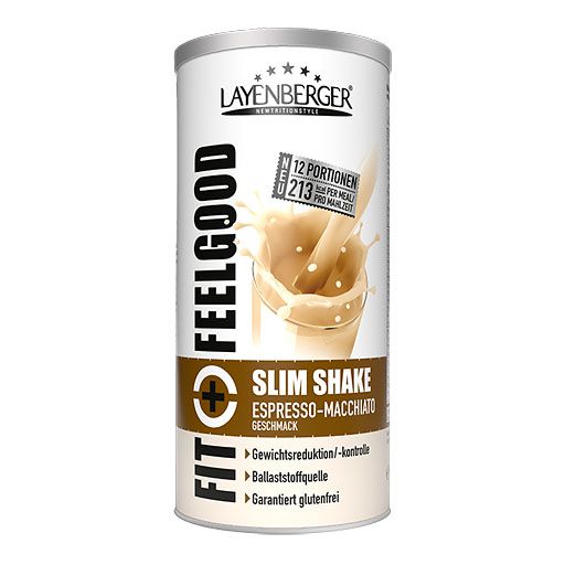 FIT+FEELGOOD Slim Shake Espresso-Macchiato Pulver