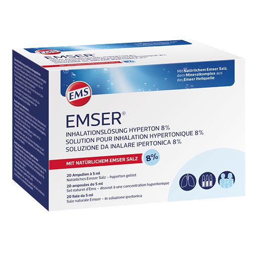 EMSER Inhalationslösung hyperton 8% 20x5 ml