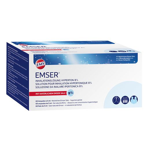 EMSER Inhalationslösung hyperton 8% 60x5 ml