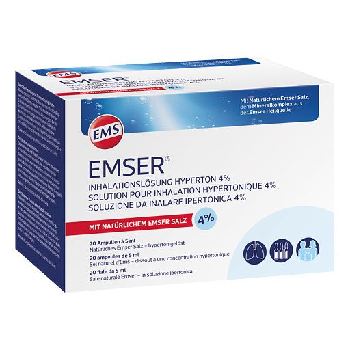 EMSER Inhalationslösung hyperton 4% 20x5 ml