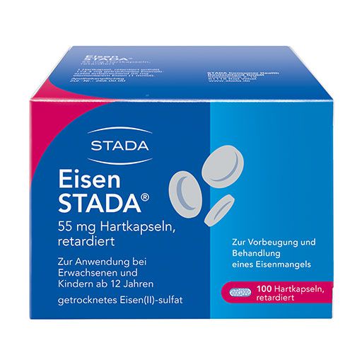 EISEN STADA 55 mg Hartkapseln retardiert* 100 St