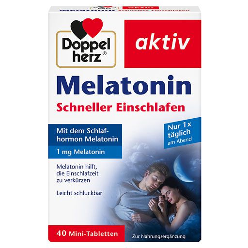 DOPPELHERZ Melatonin Tabletten 40 St  