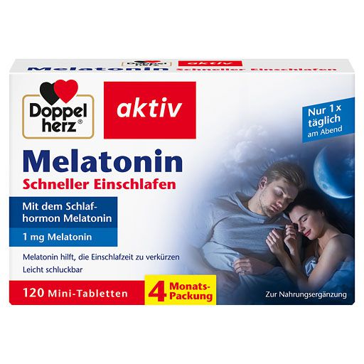DOPPELHERZ Melatonin Tabletten 120 St  