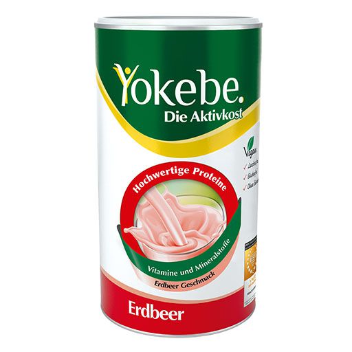 YOKEBE Erdbeer lactosefrei NF2 Pulver 500 g