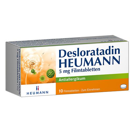 DESLORATADIN Heumann 5 mg Filmtabletten* 10 St
