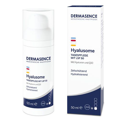 DERMASENCE Hyalusome Tagespflege Emulsion LSF 50 50 ml