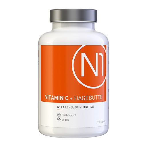 N1 Vitamin C+Hagebutte Kapseln 210 St  