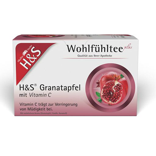 H&S Granatapfel mit Vitamin C Filterbeutel 20x2 g