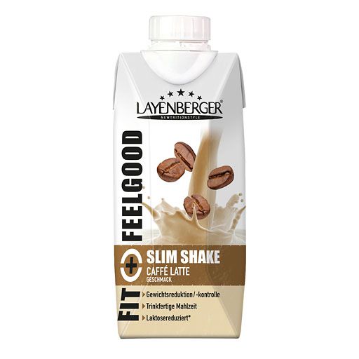 LAYENBERGER Fit+Feelgood Slim Shake Caffe Latte