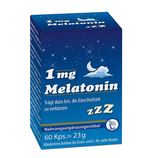 MELATONIN 1 mg Kapseln 60 St  