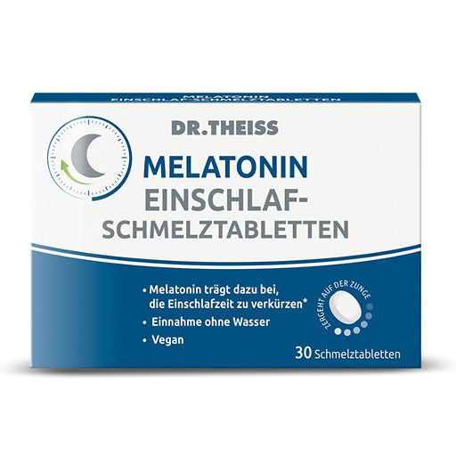DR. THEISS Melatonin Einschlaf-Schmelztabletten 30 St  
