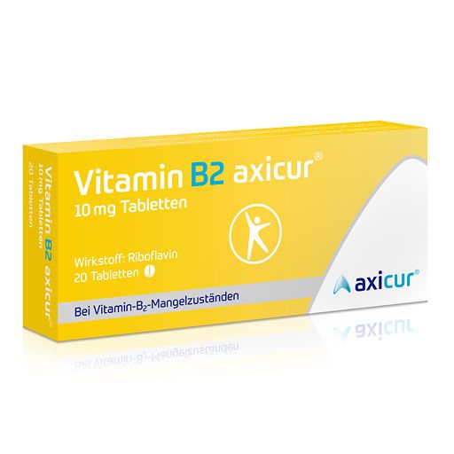 VITAMIN B2 AXICUR 10 mg Tabletten* 20 St