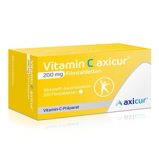 VITAMIN C AXICUR 200 mg Filmtabletten* 100 St