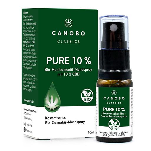 CANOBO Pure 10% Bio CBD Mundspray 10 ml