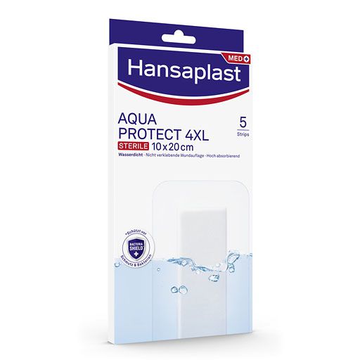HANSAPLAST Aqua Protect Wundverb. steril 10x20 cm 5 St