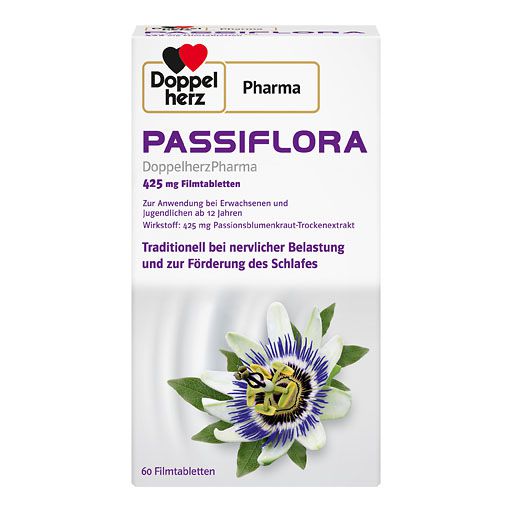 PASSIFLORA DOPPELHERZPHARMA 425 mg Filmtabletten* 60 St