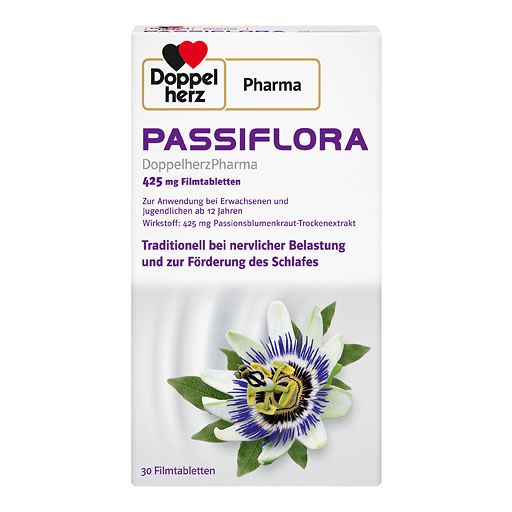 PASSIFLORA DOPPELHERZPHARMA 425 mg Filmtabletten* 30 St
