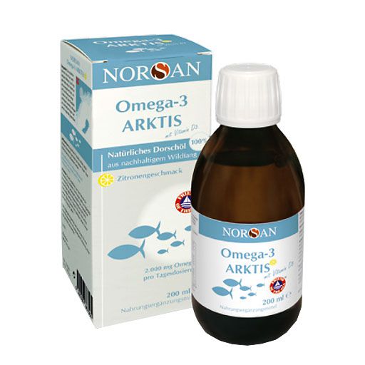 NORSAN Omega-3 Arktis mit Vitamin D3 flüssig 200 ml