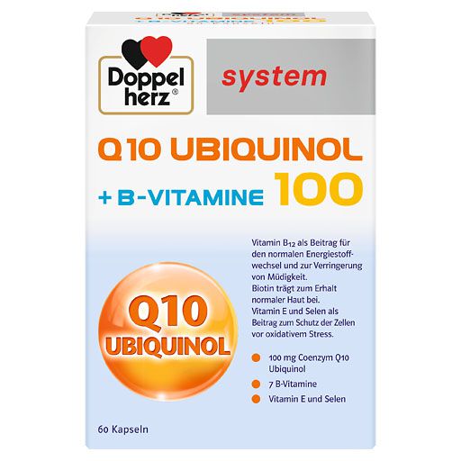 DOPPELHERZ Q10 Ubiquinol 100 system Kapseln 60 St  