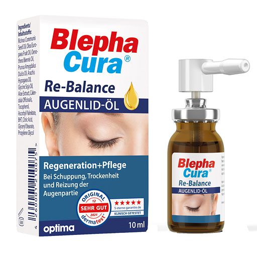 BLEPHACURA Re-Balance Augenlid-Öl Spray 10 ml