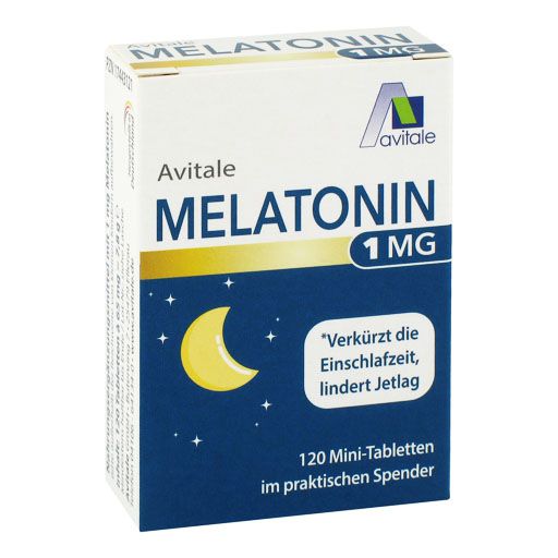 MELATONIN 1 mg Mini-Tabletten im Spender 120 St  