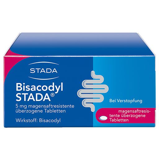 BISACODYL STADA 5 mg magensaftres. überzog. Tabl.* 100 St