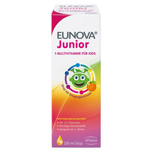 EUNOVA Junior Sirup m. Orangengeschmack 150 ml