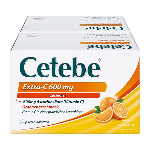 CETEBE Extra-C 600 mg Kautabletten 120 St  