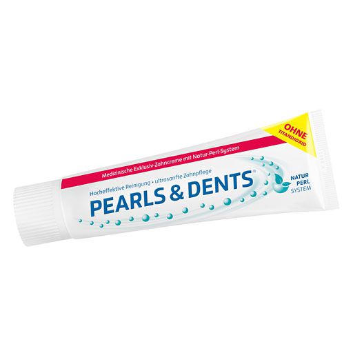 PEARLS & DENTS Exklusiv-Zahncreme ohne Titandioxid 100 ml