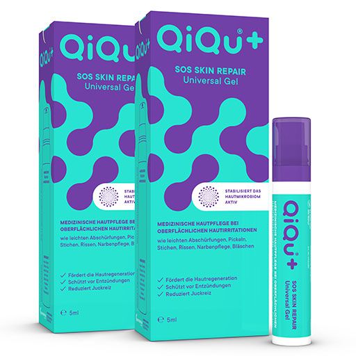 QIQU SOS Skin Repair Gel 2x5 ml