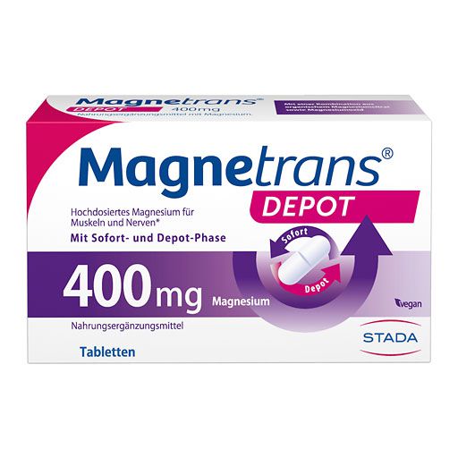 MAGNETRANS Depot 400 mg Magnesium Tabletten 20 St  