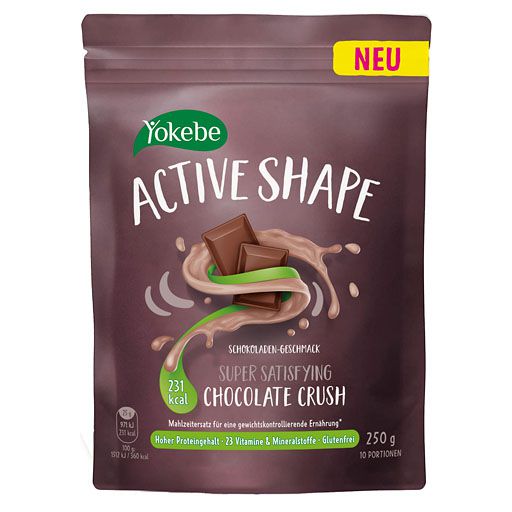 YOKEBE ACTIVE SHAPE Chocolate Crush Pulver 250 g