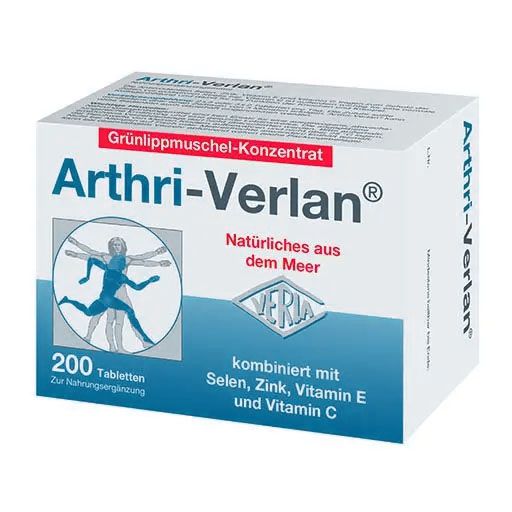 ARTHRI-VERLAN zur Nahrungsergänzung Tabletten 200 St
