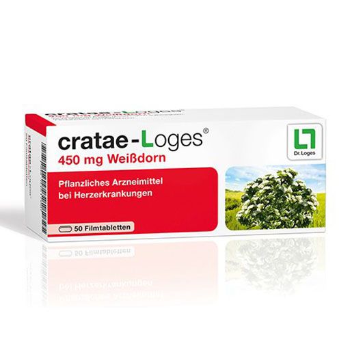 CRATAE-LOGES 450 mg Weißdorn Filmtabletten* 50 St