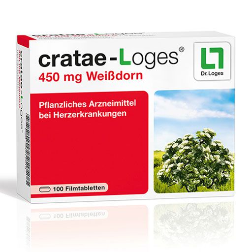 CRATAE-LOGES 450 mg Weißdorn Filmtabletten* 100 St