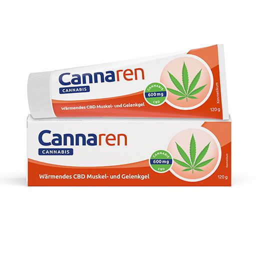 CANNAREN wärmendes Cannabis CBD Muskel- & Gelenkgel 120 g