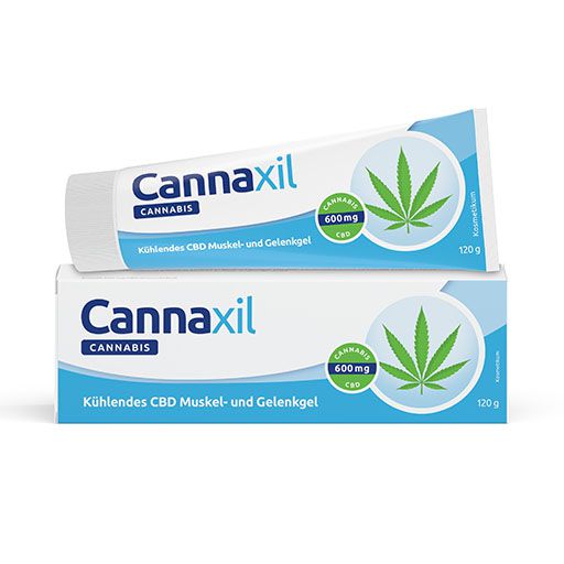 CANNAXIL kühlendes Cannabis CBD Muskel- & Gelenkgel 120 g