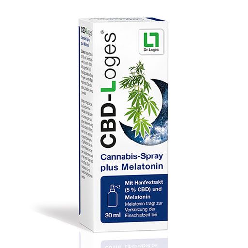 CBD-LOGES Cannabis Spray plus Melatonin 30 ml