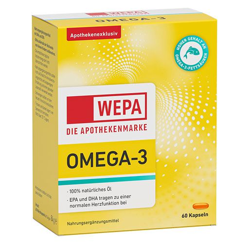 WEPA Omega-3 Kapseln 60 St
