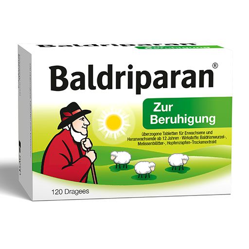 BALDRIPARAN zur Beruhigung überzogene Tabletten* 120 St
