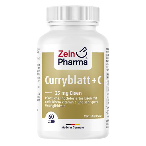 CURRYBLATT EISEN 25 mg+C Kapseln 60 St  
