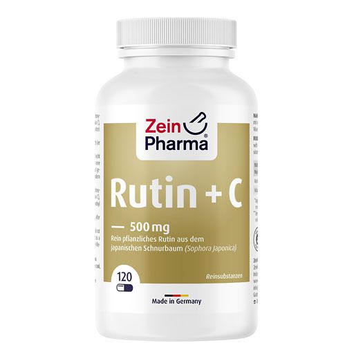 RUTIN 500 mg+C Kapseln 120 St  