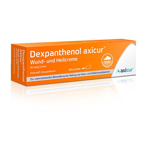 DEXPANTHENOL axicur Wund- und Heilcreme 50 mg/g* 100 g