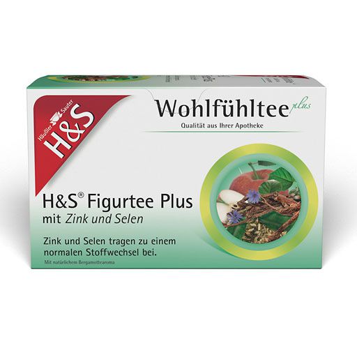 H&S Figurtee Plus mit Zink und Selen Filterbeutel 20 St  